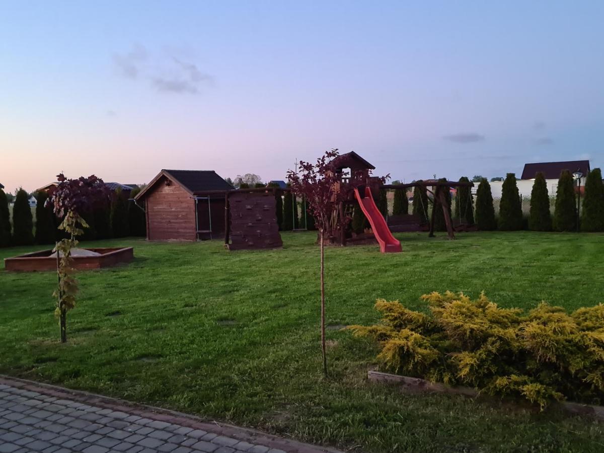 Domki Letniskowe Poranek Jezierzany Buitenkant foto