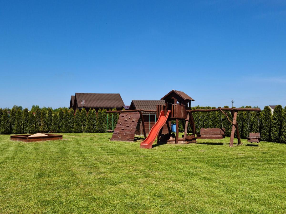 Domki Letniskowe Poranek Jezierzany Buitenkant foto